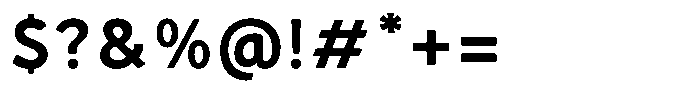 Scampy Medium Font OTHER CHARS