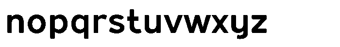 Scampy Medium Font LOWERCASE