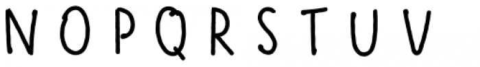 Scandiebox Four Regular Font LOWERCASE