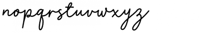 Scandiebox One Regular Font LOWERCASE
