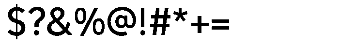 Scanno Variable Font OTHER CHARS