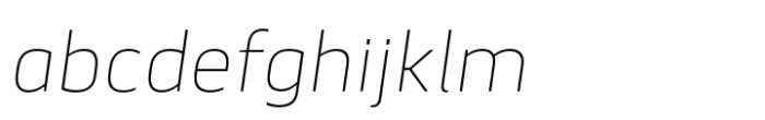 Scansky Thin Italic FONT
