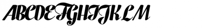 Scaramouche3 Font UPPERCASE