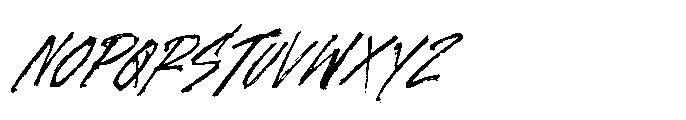Scarletis Italic Font UPPERCASE