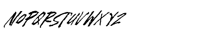 Scarletis Italic Font LOWERCASE