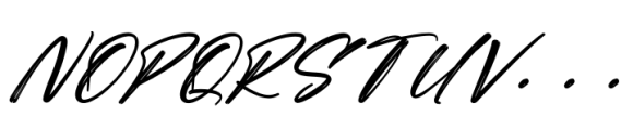 Scatqin Bounty Italic Font UPPERCASE