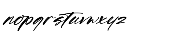 Scatqin Bounty Italic Font LOWERCASE