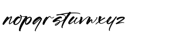 Scatqin Bounty Regular Font LOWERCASE