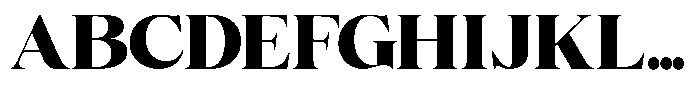 Scaver Black Font UPPERCASE
