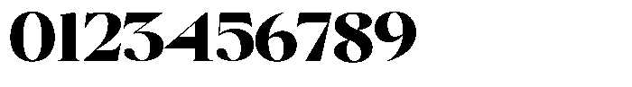 Scaver Extra Bold Font OTHER CHARS