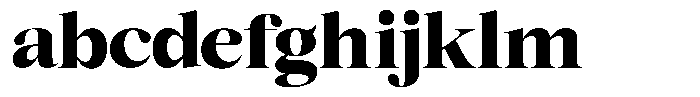 Scaver Extra Bold FONT