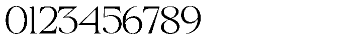 Scaver Extra Light Font OTHER CHARS