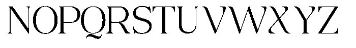 Scaver Extra Light Font UPPERCASE