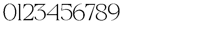 Scaver Thin Font OTHER CHARS