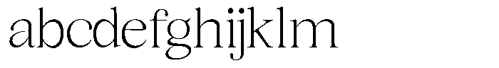 Scaver Thin FONT