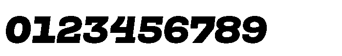 Scena Black Slanted Font OTHER CHARS