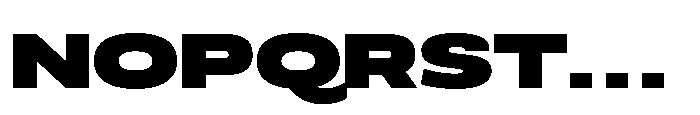 Scena Black Wide Font UPPERCASE