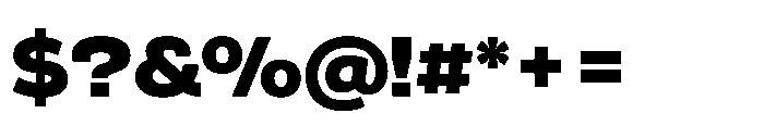 Scena Black Font OTHER CHARS