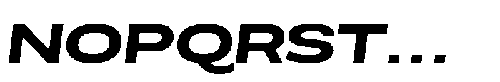Scena Bold Wide Slanted Font UPPERCASE
