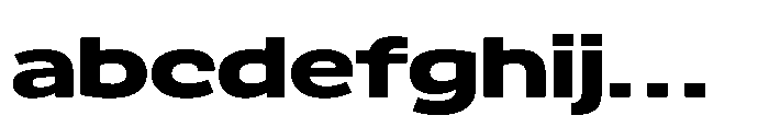 Scena Extra Bold Wide FONT