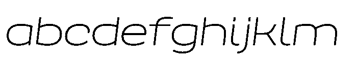 Scena Light Wide Slanted FONT