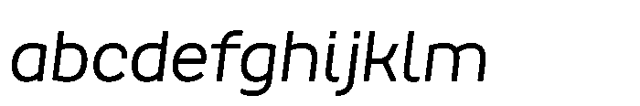 Scena Regular Slanted FONT
