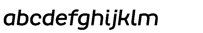 Scena Semi Bold Slanted FONT