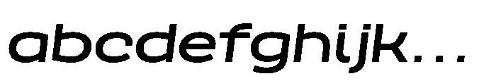 Scena Semi Bold Wide Slanted FONT