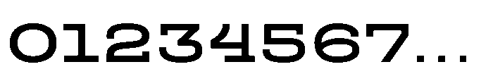Scena Semi Bold Wide Font OTHER CHARS