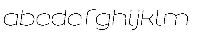 Scena Thin Wide Slanted FONT