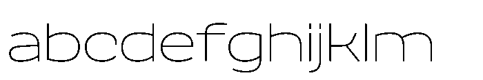 Scena Thin Wide FONT