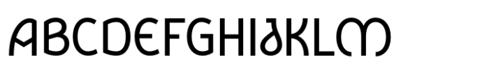 Schaberstein Regular Font UPPERCASE