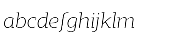 Scharf Light Italic FONT