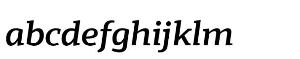 Scharf Medium Italic FONT