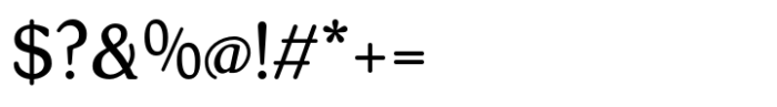 Schelter Roman Regular Font OTHER CHARS
