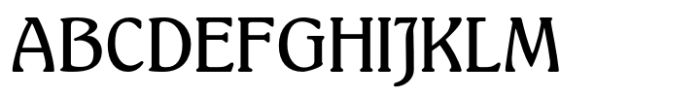 Schelter Roman Regular Font UPPERCASE