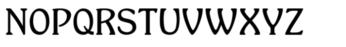 Schelter Roman Regular Font UPPERCASE