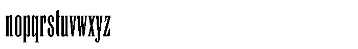 Schmale Etienne Font LOWERCASE