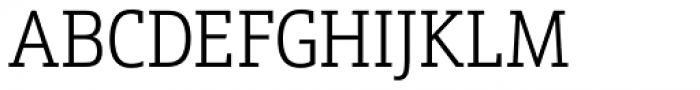 Schnebel Slab Pro Condensed Light Font UPPERCASE
