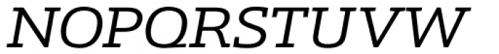 Schnebel Slab Pro Expanded Italic Font UPPERCASE