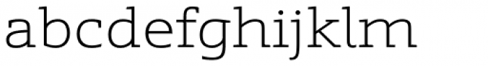 Schnebel Slab Pro Expanded Thin Font LOWERCASE