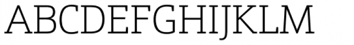 Schnebel Slab Pro Thin Font UPPERCASE