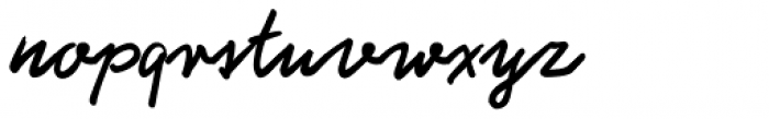 Schneid Handwriting Pro Font LOWERCASE
