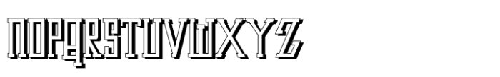 Schneider Kontrast High 5 Shadow Font UPPERCASE