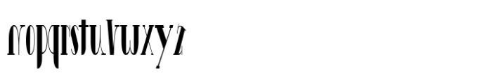 Schneider Kontrast High 9 Regular Font LOWERCASE