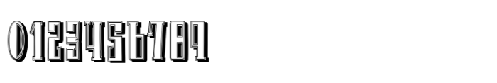 Schneider Kontrast Lower 7 Shadow Font OTHER CHARS
