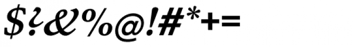 Schneidler EF Bold Italic Font OTHER CHARS