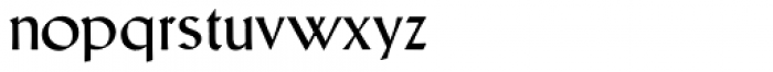 Schneidler Latein Subhead Font LOWERCASE