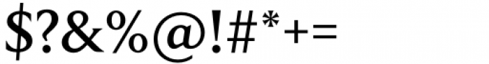 Schola Serif Semibold Font OTHER CHARS