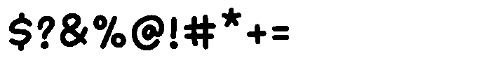 School Childern Font OTHER CHARS